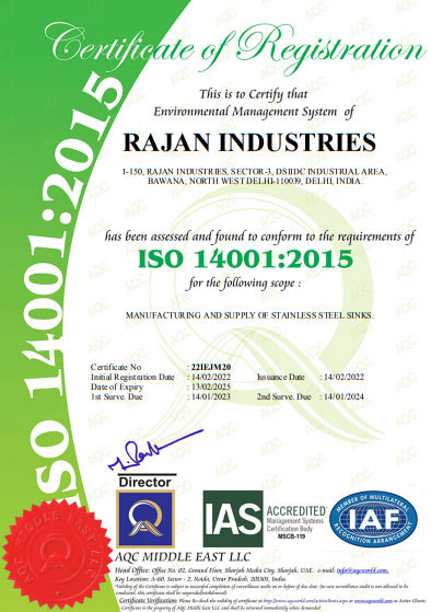 ISO Certification for Environmental Standards